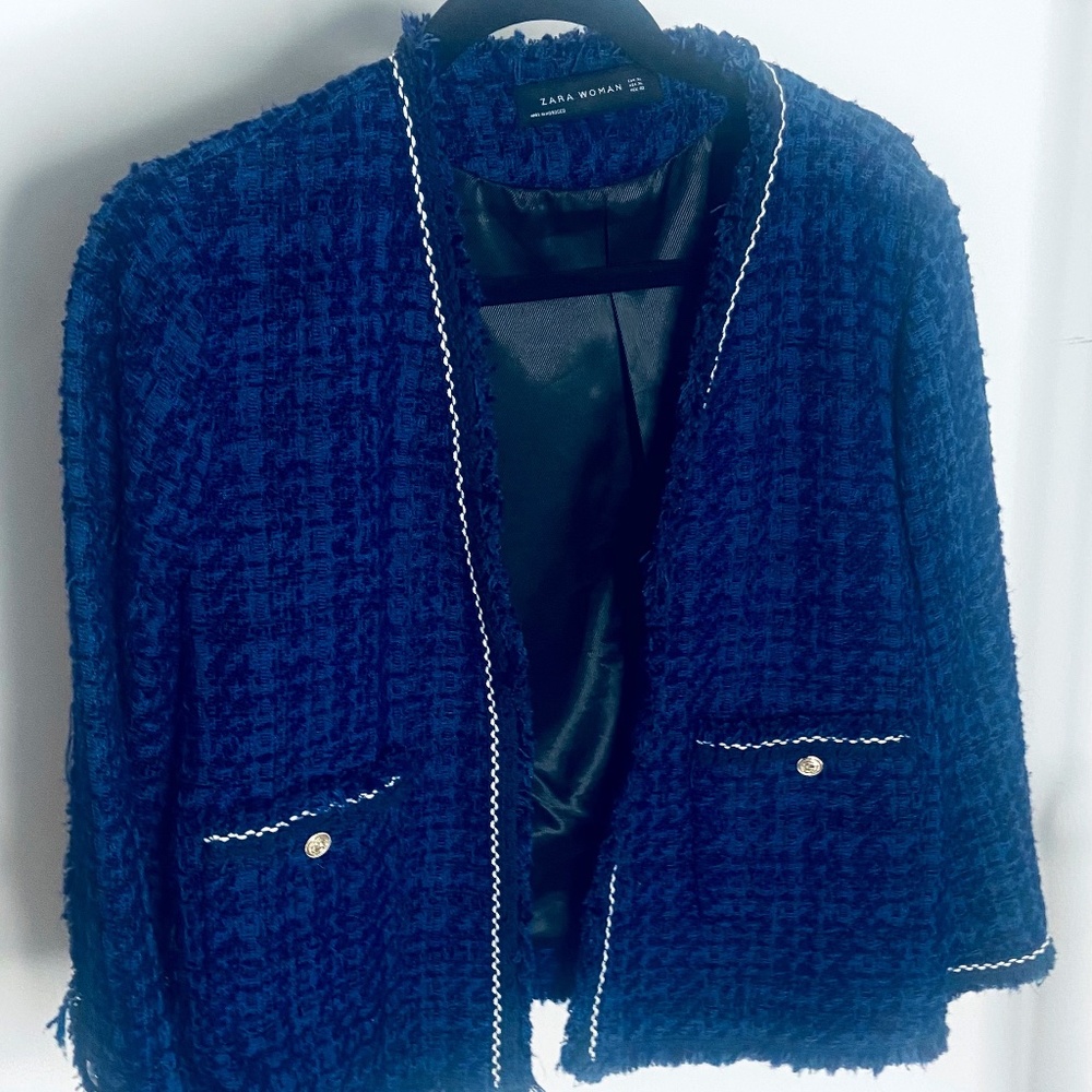 Zara Woman Classic - Shades of Blue Blazer
